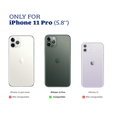 iPhone 11 Pro Compatible Case Cover With Premium Sonata Diary - Purple